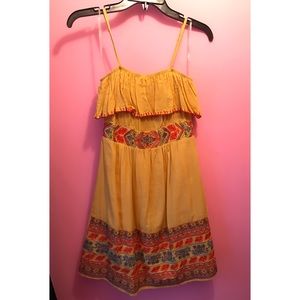 Flying Tomato Mustard Dress